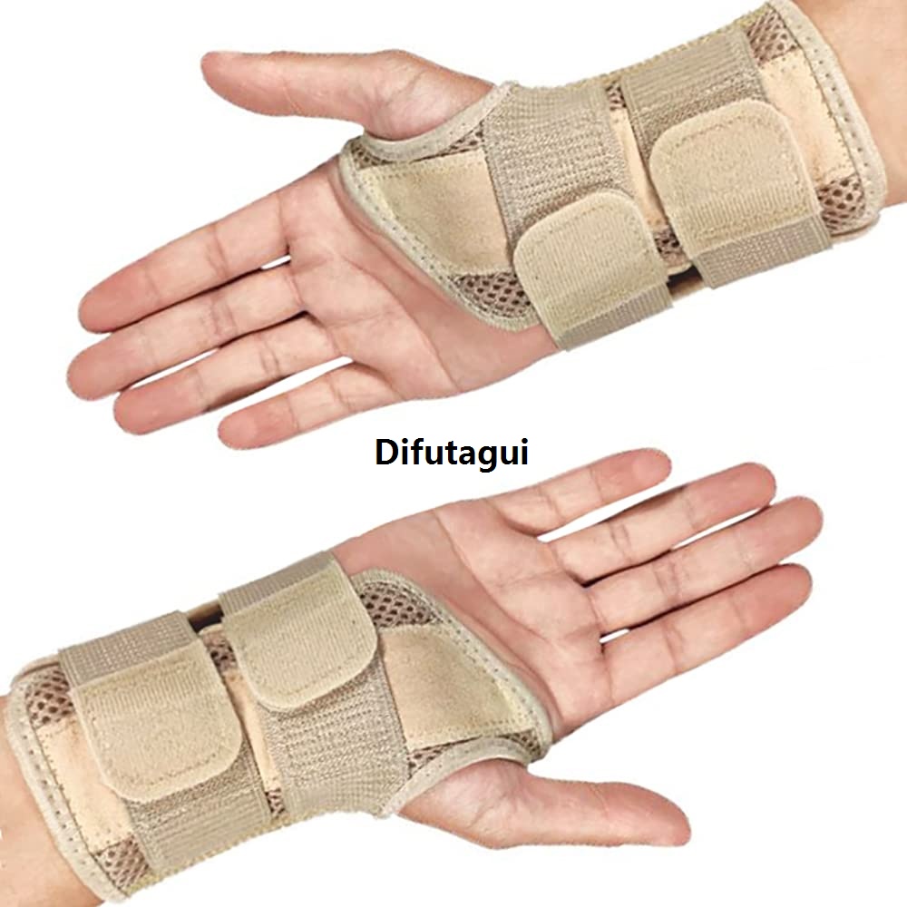 Difutagui Luxury The stent treatment with double, the stent wrist adjustment 1Pcs can Profesional support the carpal tunnel splint pad at night, and the hand can relieve pain