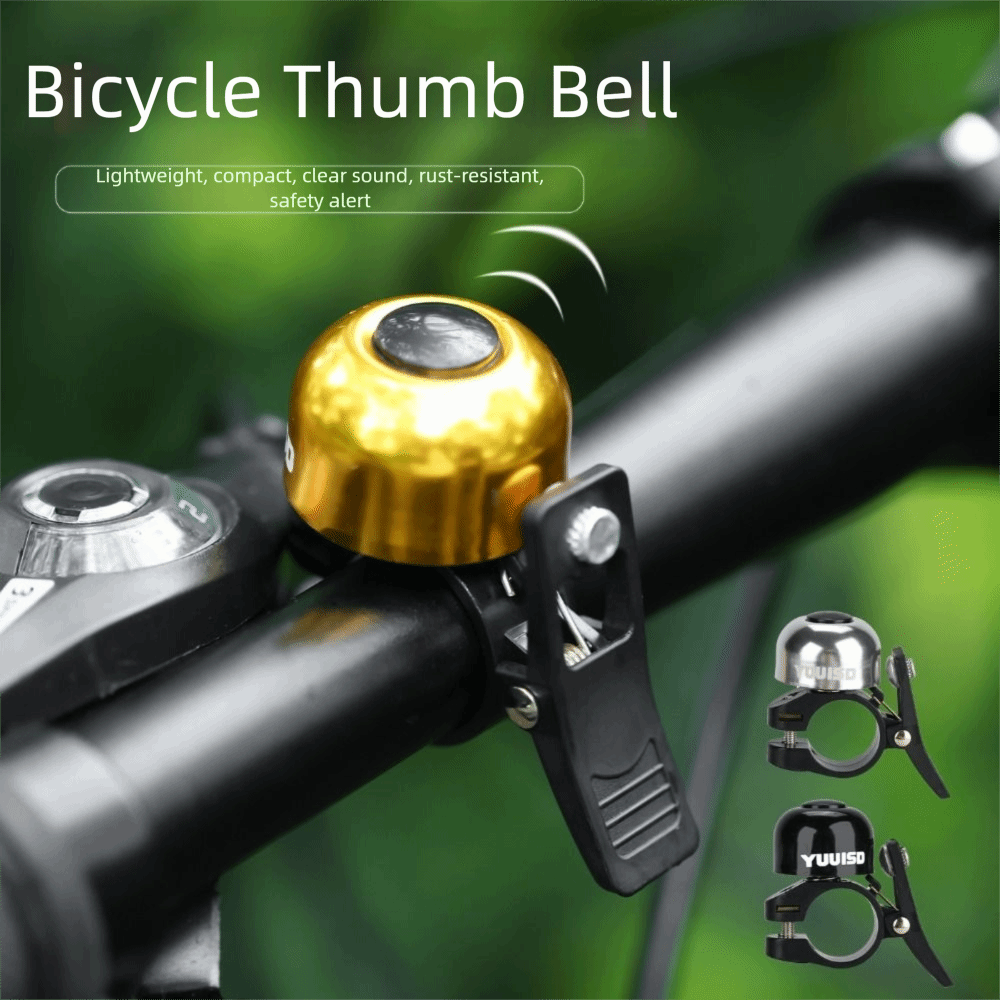 New Alloy Horn Children's Bicycle Bell Loud Sound Alarm Warning Handlebar Horn Bike Bell Children Bike