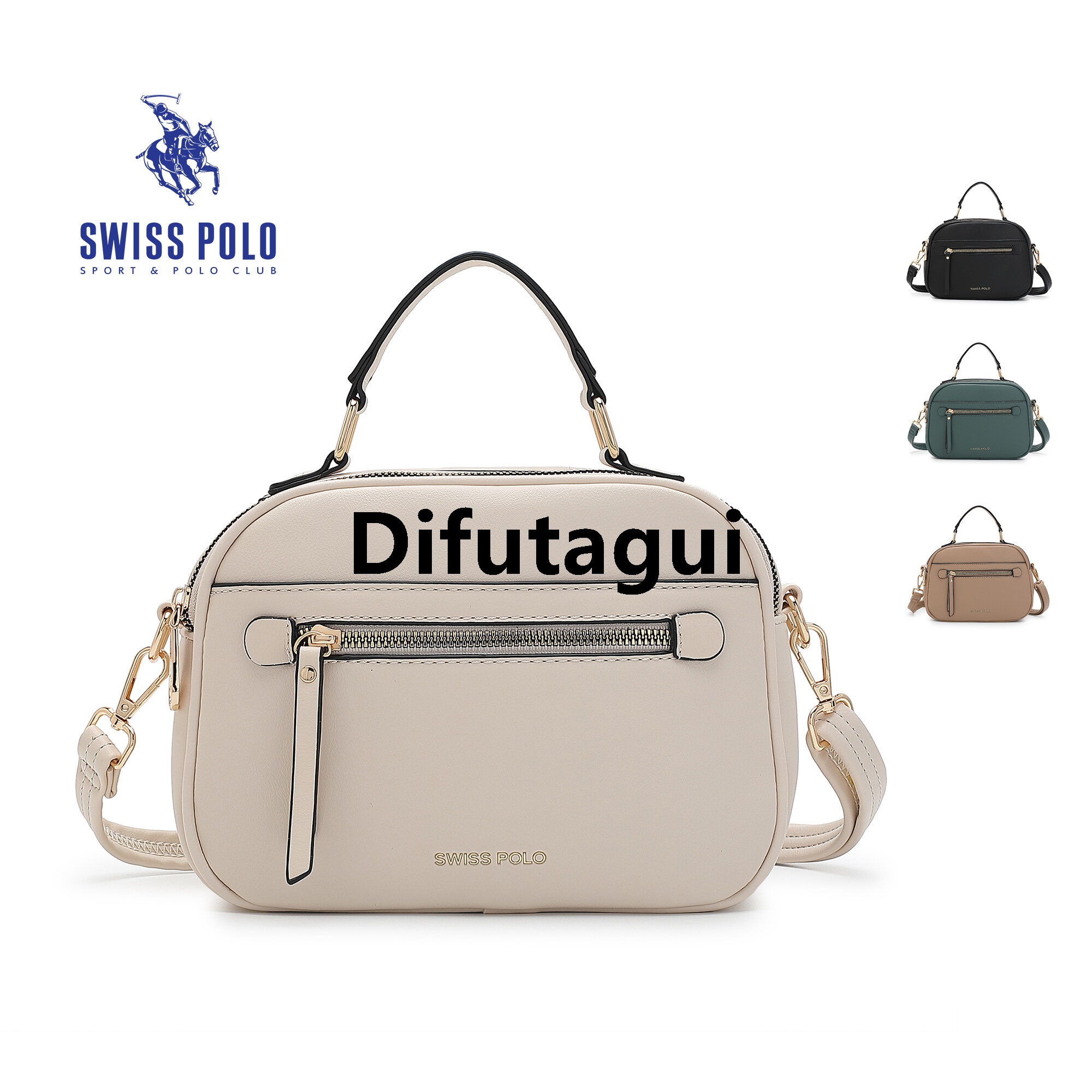 Difutagui Swiss Polo Ladies Top Handle Sling Affordable Bag HJA 3290 Multi Color