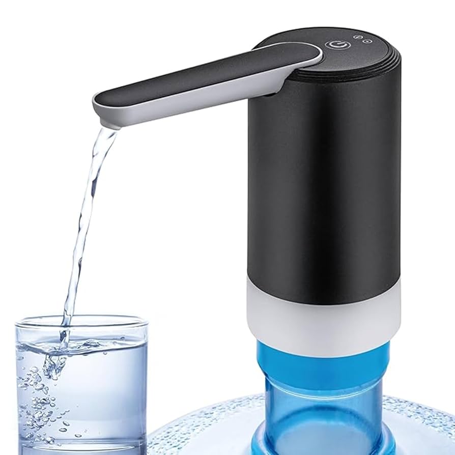 Electric Water Pump Dispenser, Portable Drinking Water Dispenser Pump,Water Dispenser Pump with Noiseless Design, Bottled Water Dispenser Pump for Home