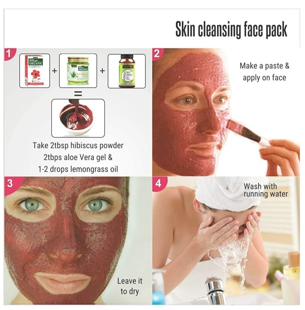 Hibiscus Flower Powder (200 Gms)