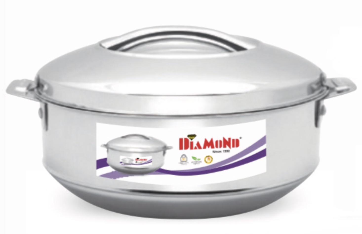 Diamond Stainless Steel Casserole (Hotcase) 4000 Ml