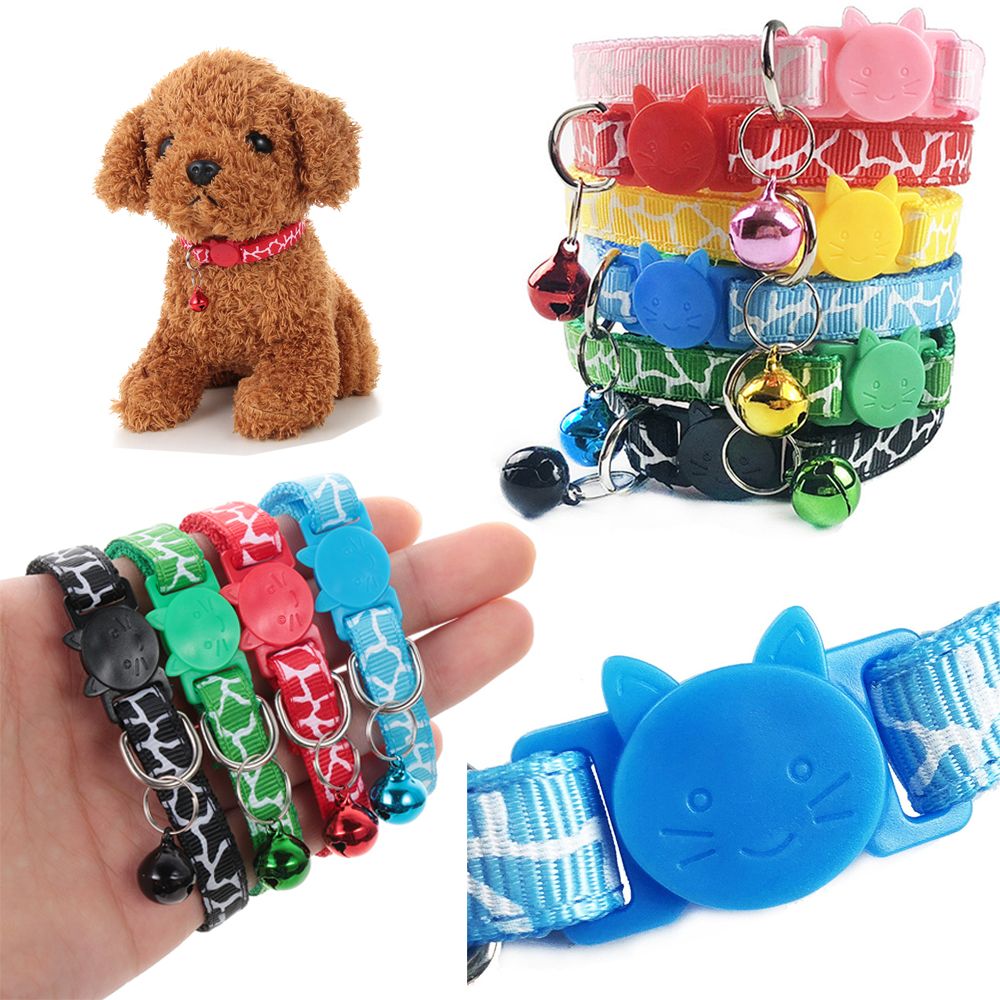 Adjustable Cat Accessories Pet Supplies Kitten Necklace Dog Collar Cat Collars Love Heart