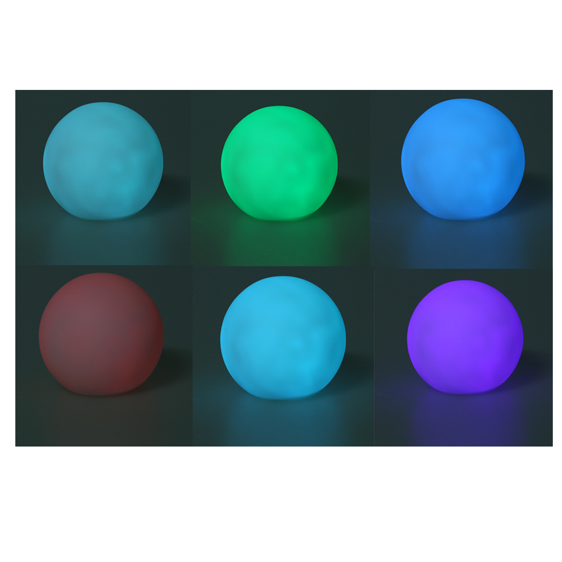 NEW 【Innovative design】Multi Colour Changing LED Ball Lamp Night Light Party Home Bedroom Lightning Decor Lamps Cute Gift To Kids Girls Lovers Friends