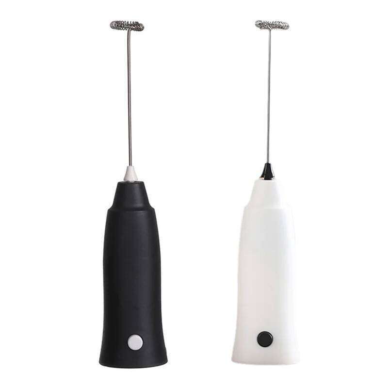 ABVI-Handheld Stainless Steel Electric Egg Beater Tea Coffee Blender Portable Baking Mini Milk Frother