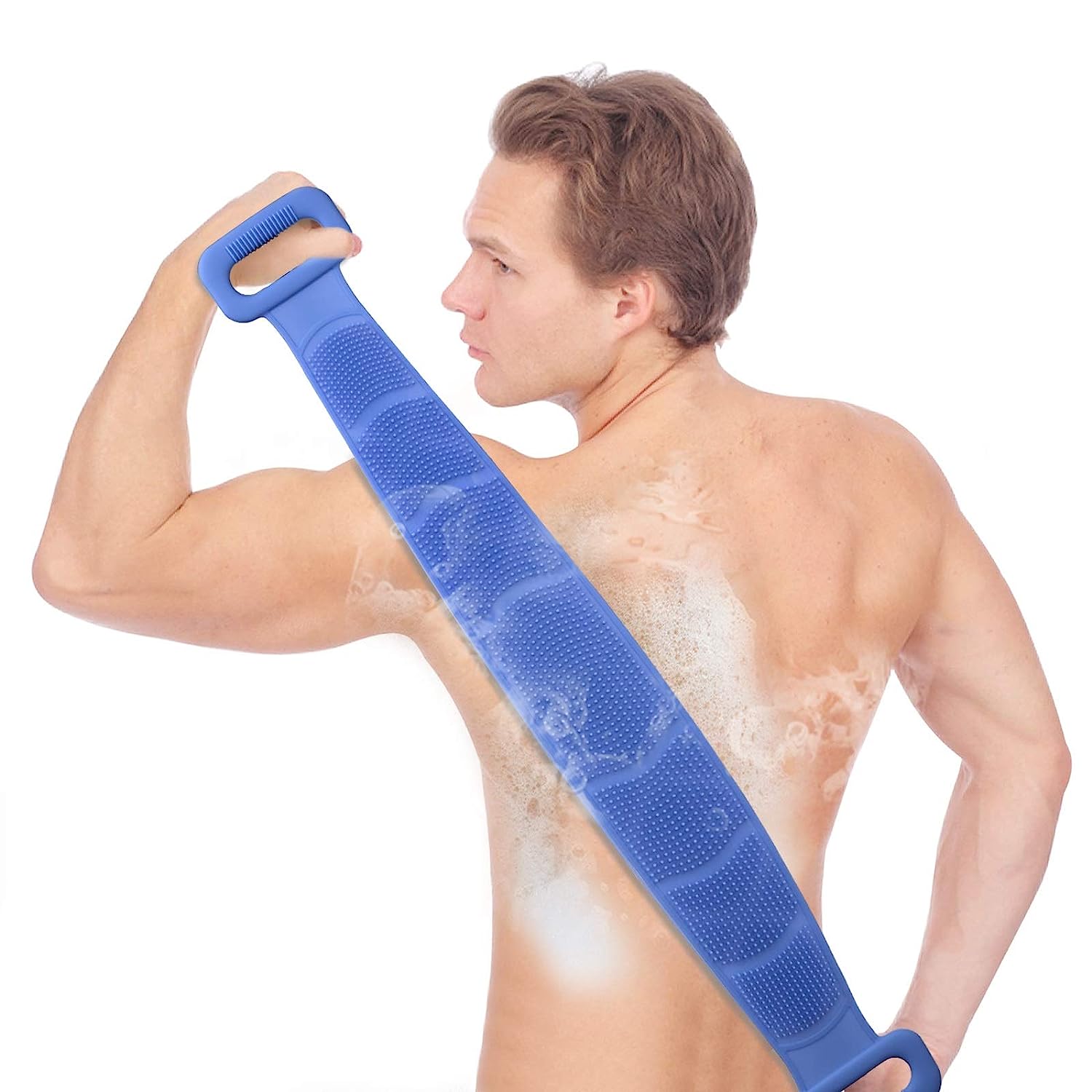 Silicone Back Scrubber Exfoliating Massage Bath