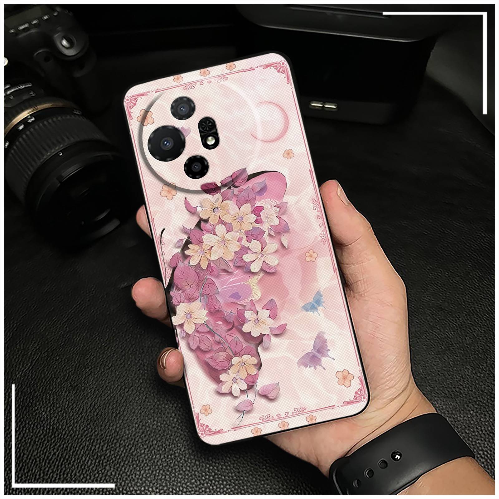 Durable Waterproof Phone Case For OPPO Reno7 5G China TPU Protective Phone Pouch Graffiti Soft case Cartoon Back Cover