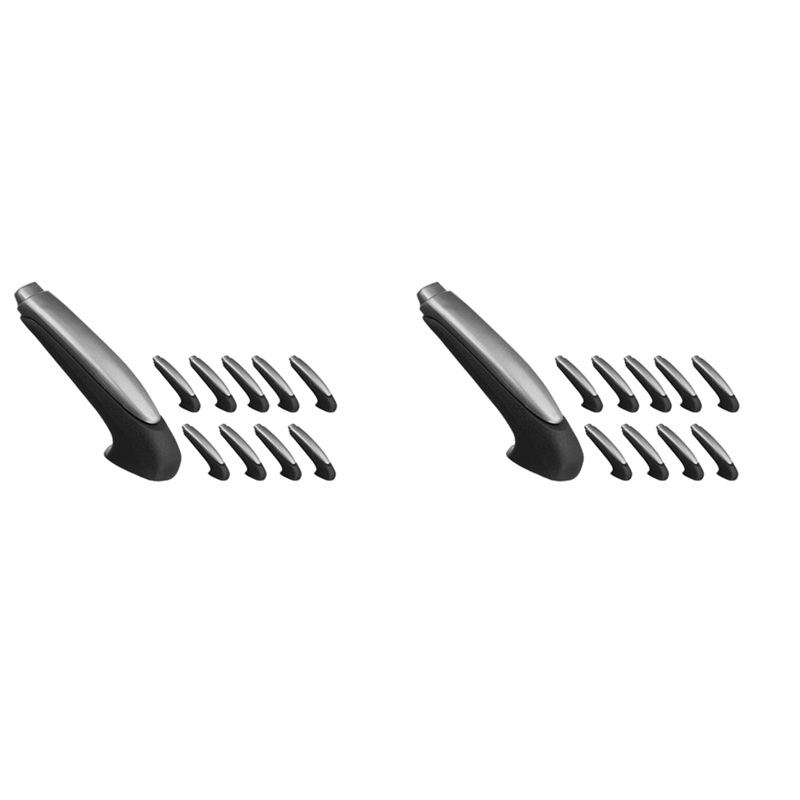 NXFDSIOZ 20PCS Black Emergency Car Interior Parking Hand Brake Handle Lever Grip Cover for 2006-2011 47115--A82ZA