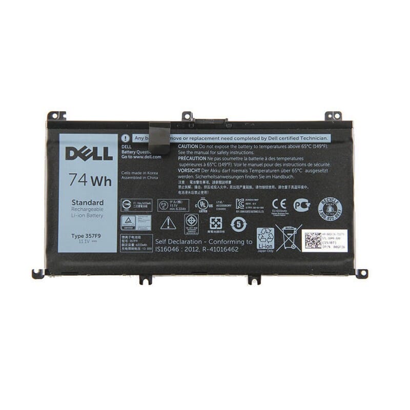 Dell Original 357F9 Laptop Battery For Dell Inspiron 15 7000 7559 7557 7567 7566 7759 15 5576 5577 Series