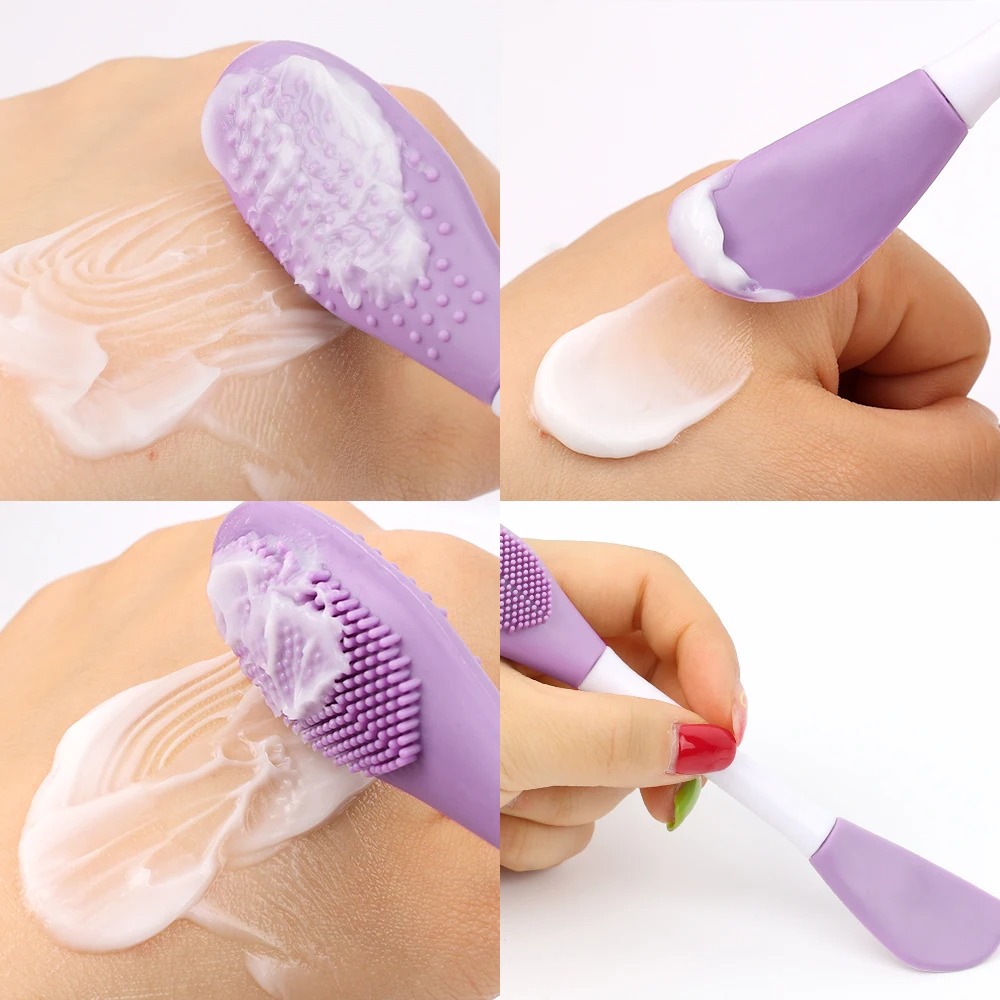 Face Mask Brush 2-in-1 Silicone Cleansing Tool