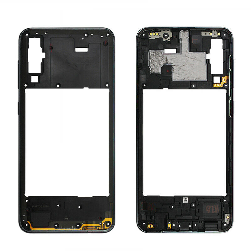 NEW 【Special offer】For Samsung Galaxy A50 SM-A505 White/Black/Blue/Orange Color Rear Back Housing Frame Middle Plate
