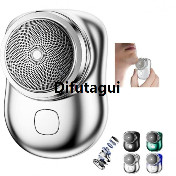 Difutagui New style Electric Shaver - Mini Portable Electric Shaving Machine for Men Women | Rechargeable Electric Shaver Machine for Men High Quality | Electric Shaving Machine for Ladies | Compact Lightweight Mini Electric Shaving Machine for Smooth Eff