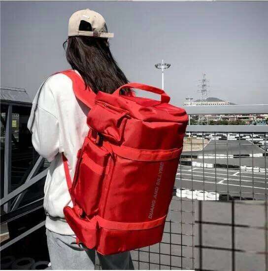 Fiess Travel Backpack Men Women Sports sac Large Capacity Gym with Shoe Compartment Portable Duffle Bag Handbag