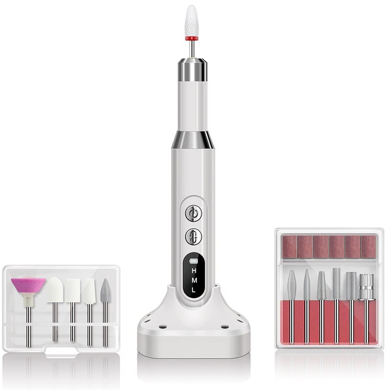 Electric Drill Nails Machine Brushless Manicure Cutter Electric Speed Adjustable Pen Grinder Mini Portable