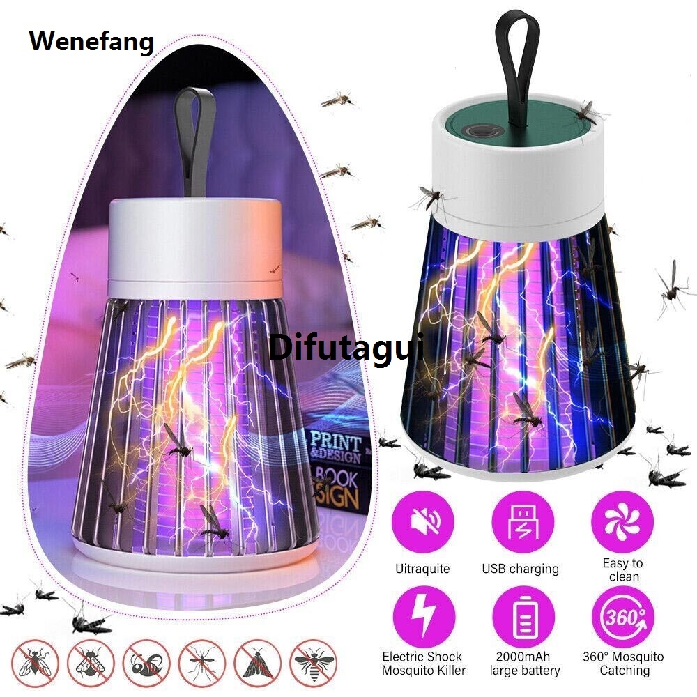 Difutagui Mosquito Killer, Mosquito Zapper Fly Zapper Portable Indoor Bug Zapper UV 2025 Sales promotion New Light Attract Fly Trap Super-Fast Mosquito Trap Indoor Outdoor Pest Control