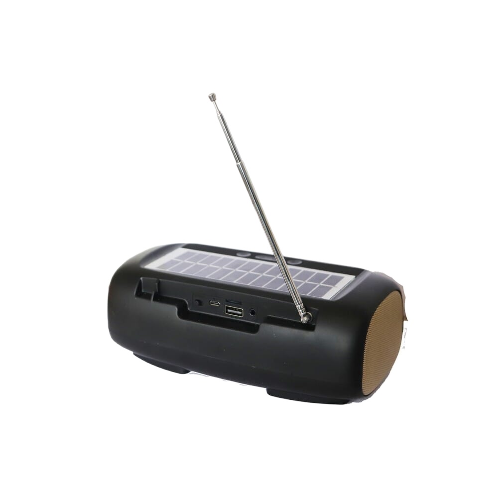 Good Bass Wireless Speaker With Solar LP-V35 Black