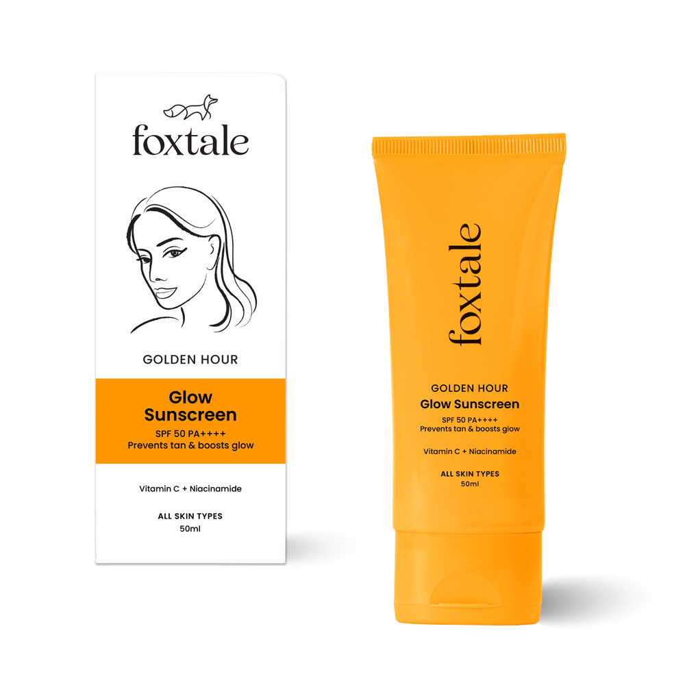 Foxtale Golden Hour - Glow Sunscreen SPF 50 PA+++ -50ml