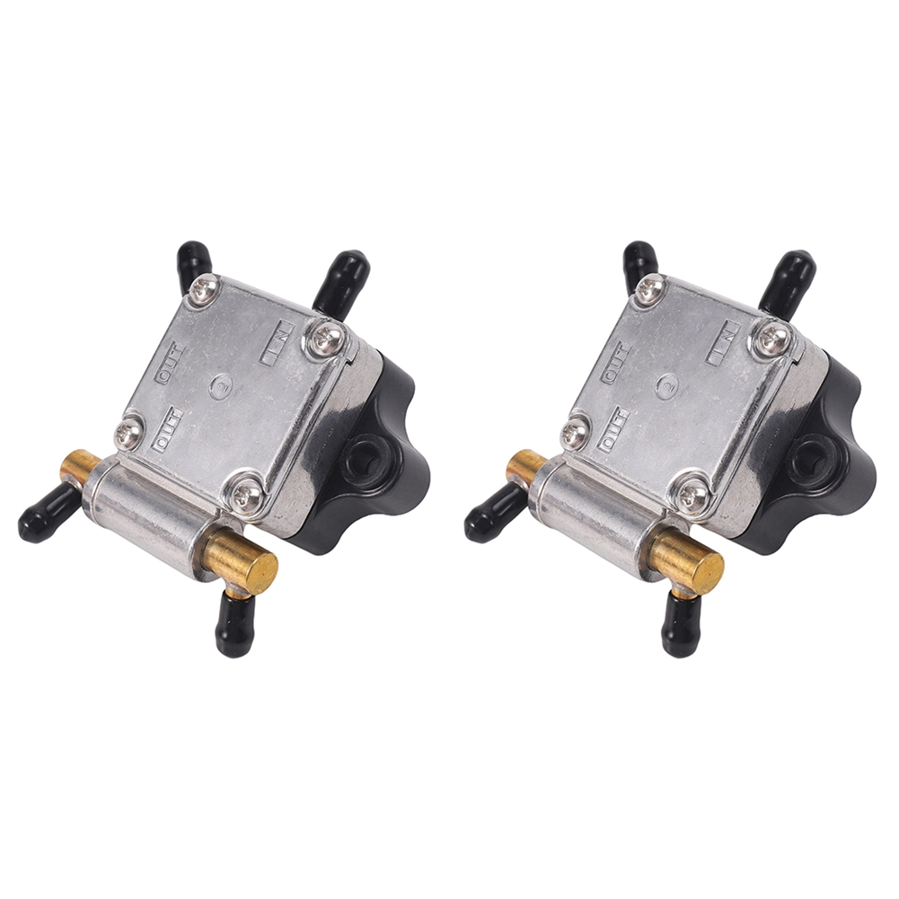 JINMY 2X Boat Engine 6AH-24410-00 Fuel Pump Assy for Outboard 4-Stroke 15HP 20HP Outboard Motor