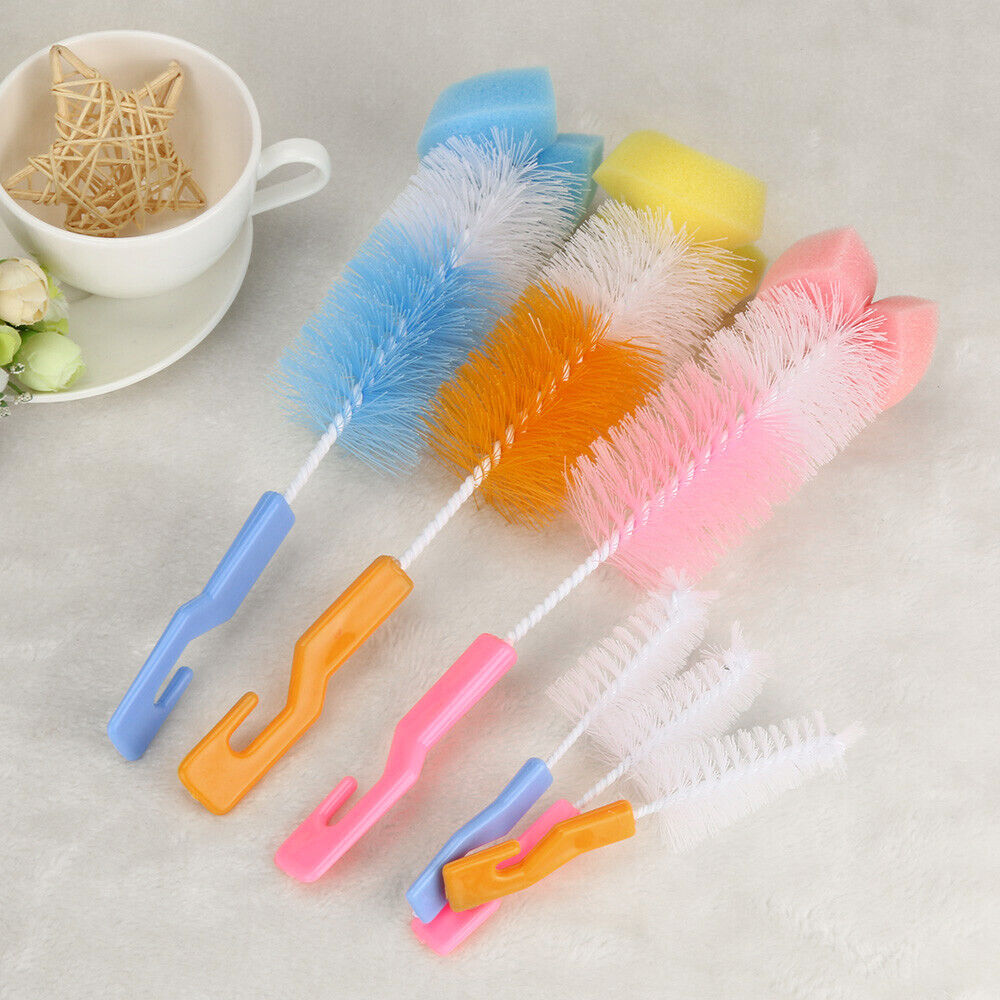 (1Pack)Baby Bottle Brush Cleaner Spout Cup Glass Teapot Washing Cleaning Tool Brush