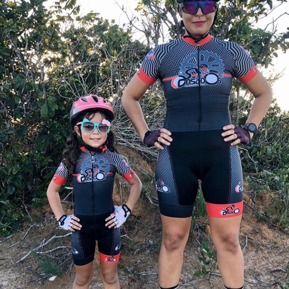 NEW ARRIVAL Summer Cycling Parent-child Clothing Triathlon Bike Clothing Riding Short Bicycle Jersey Kids Road Bike Sports Racing Wear