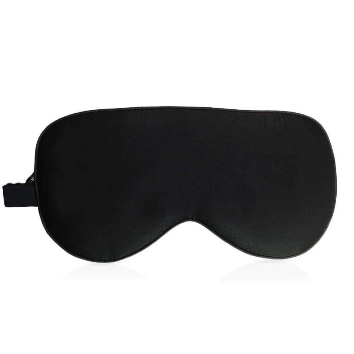 Silk Super Smooth Sleep Mask for Men and Women - Black | Fashion Comfortable Unisex Silk Sleeping Eye Mask