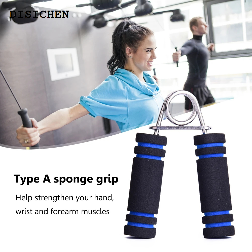 DISICHEN High Quality 1pcs Hand Gripper Portable Hand Grip Strengthener for Training Equipment Office Home Grips Strengthener
