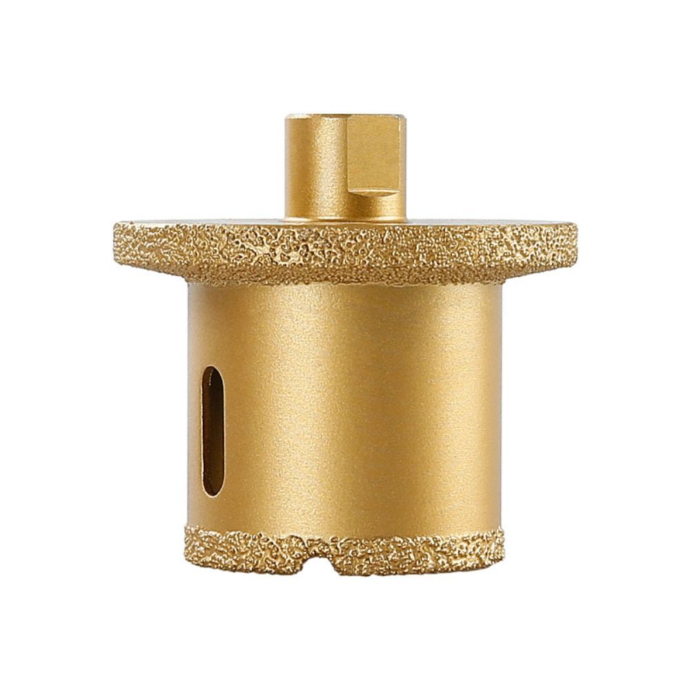 Portable M10 Thread Diamond Chamfer Bit Triangular Shank High Quality Diamond Hole Drill Grinding Head Durable Hole Opener Bit For Porcelain Tiles Marble