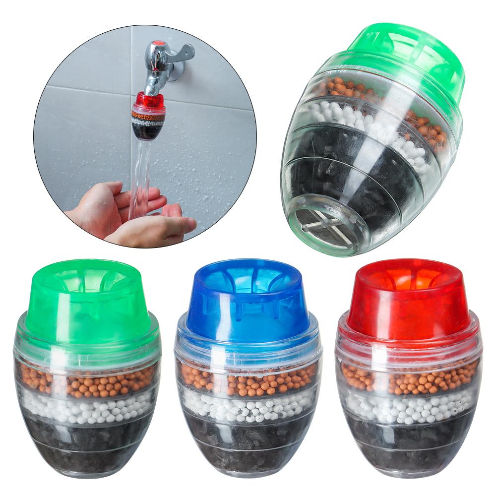 Kitchen Tools Household 5 Layers Filter Purifier Clean Tap Water Faucet Carbon Filter