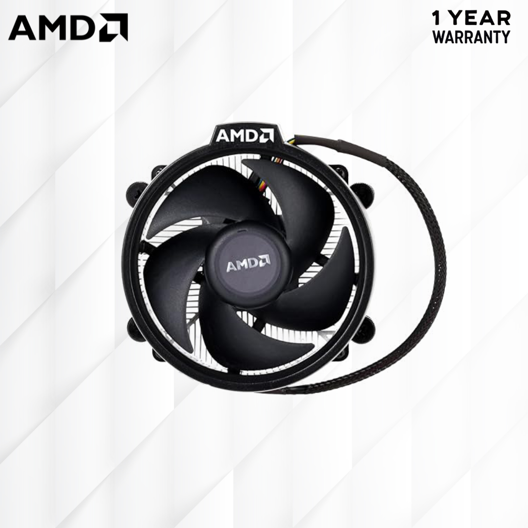 AMD Ryzen Wraith Stealth CPU Fan Original 4 PIN Supports AM4 and AM5 Motherboard