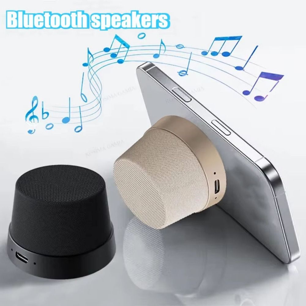 Multifunctional 2 in Mini Wireless Bluetooth Speaker Wireless Waterproof Magnetic Bluetooth Speaker Long Battery Life Portable Mini Bluetooth Speaker Home Use