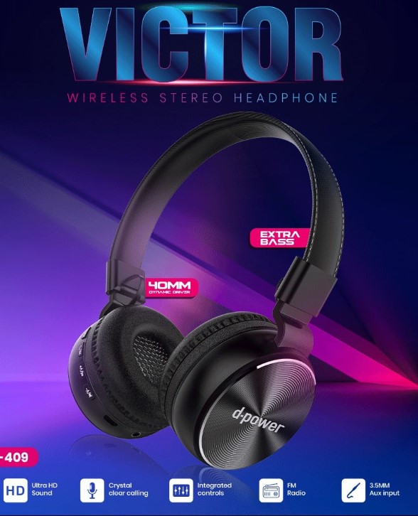 RC Victor Wireless Stereo Headphone