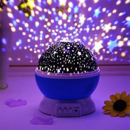 Romantic Star Master Night Light Projector Children Kids Baby Sleep Lighting USB Lamp Led Projection