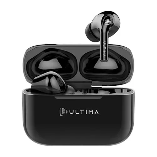 Ultima Atom 320 Wireless Earbuds With Massive Playback Of Upto 17 Hour IPX5 Water Type C Interface With Game Mod