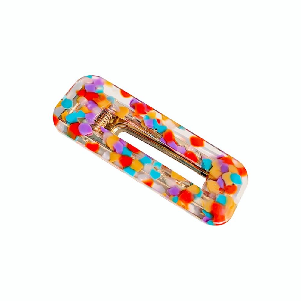 Small Hairpin Square Water Drop Cute Duckbill Clip Hair Accessories Side Clips Lovely Barrettes Daily