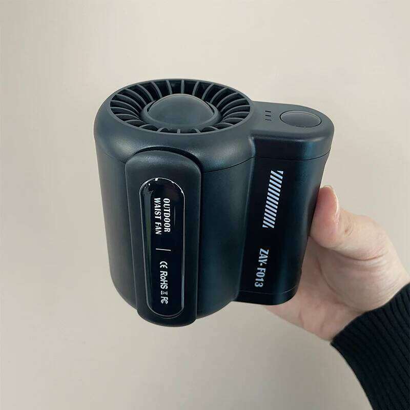 Portable & Wearable Mini Hanging Waist Rechargeable Battery Cooler Personal Outdoor Summer Cooling Clip Fan