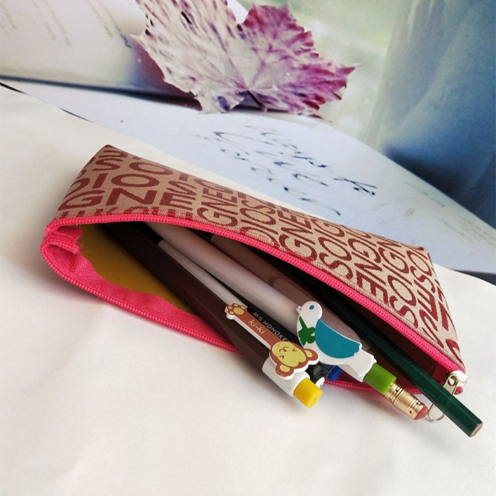 Pencilcase Travel Cosmetic Bag Portable Waterproof Toiletry Bag Purse Necessary Small Handbag Women Makeup Bag