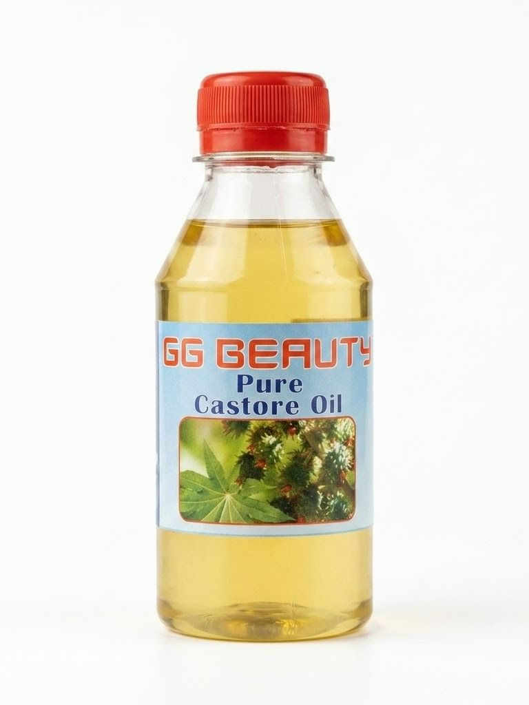 100% Pure Herbal Castor Oil For Hair Growth, Eyelashes