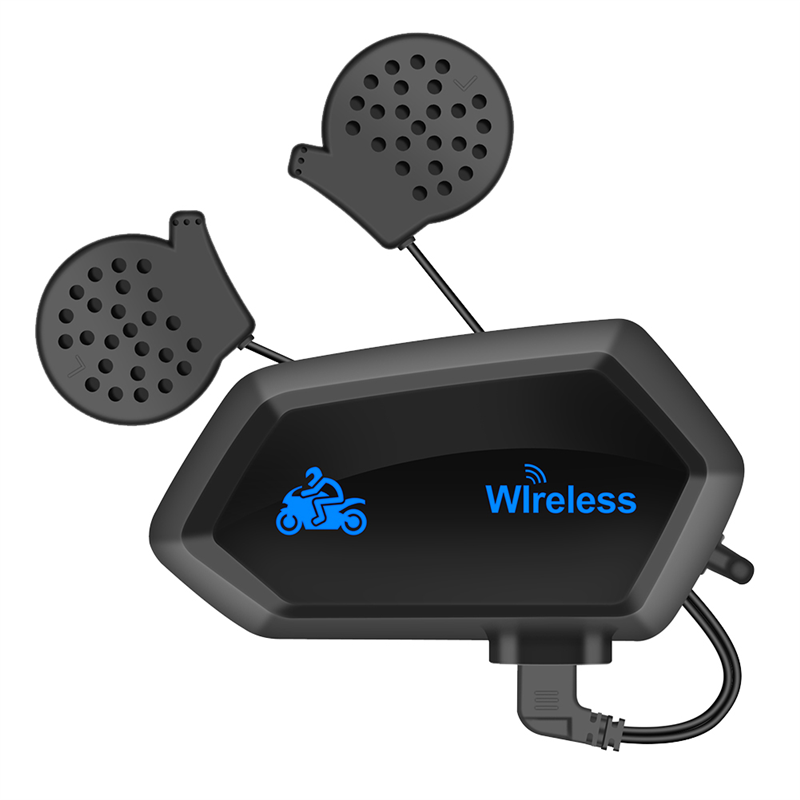 Wireless Headset M01 Motorcycle Bluetooth-Compatible 5.0 Helmet Hands-Free Telephone Call Kit