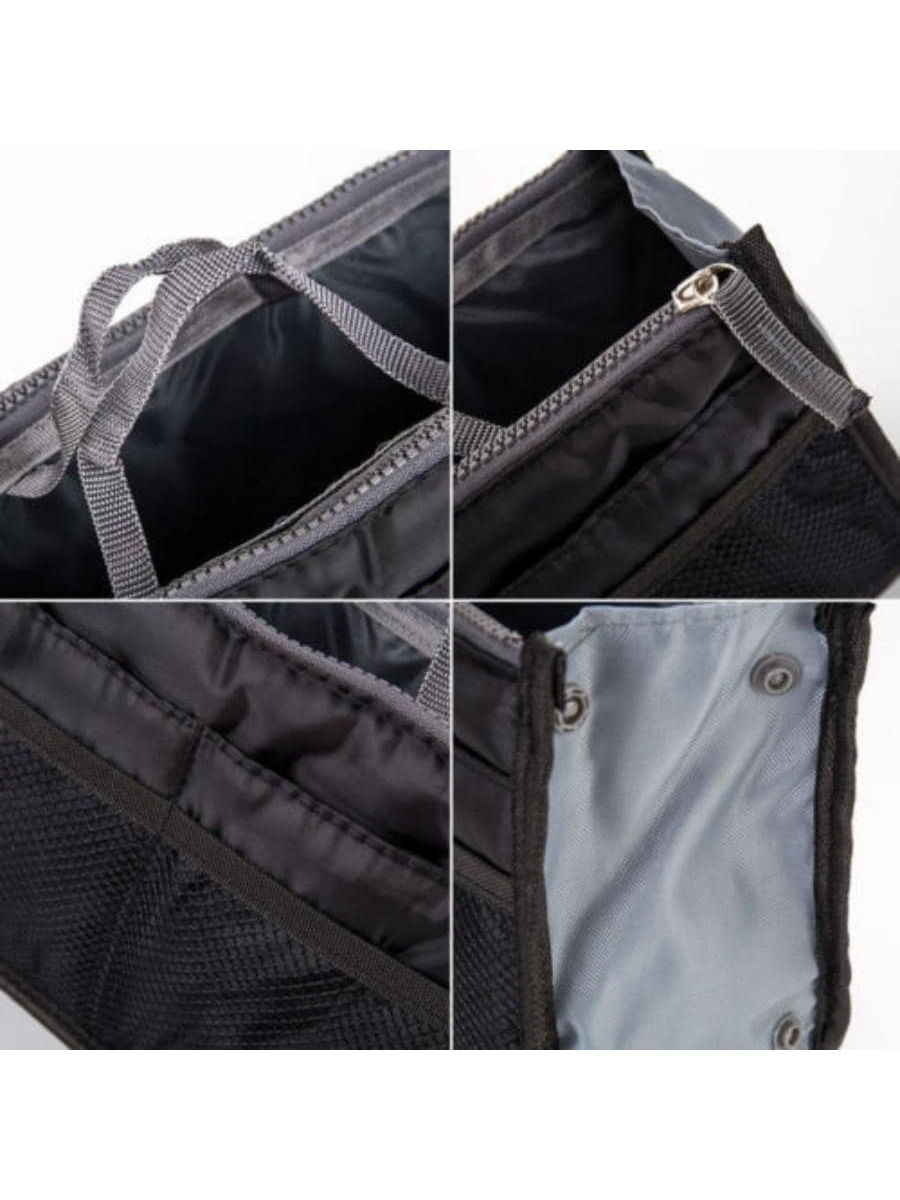 NEW Women's cheap cosmetic bag liner organizer insert travel nylon ladies bag organizer insert handbag wallet large ladies makeup tote bag