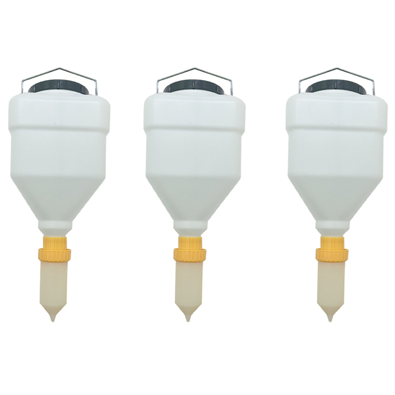 2X 5.5L Sauce Bottle Sauce Squeeze Bottle Hanging Sauce Dispenser Squeeze Bottle Hanging Sauce Dispenser Large Diameter