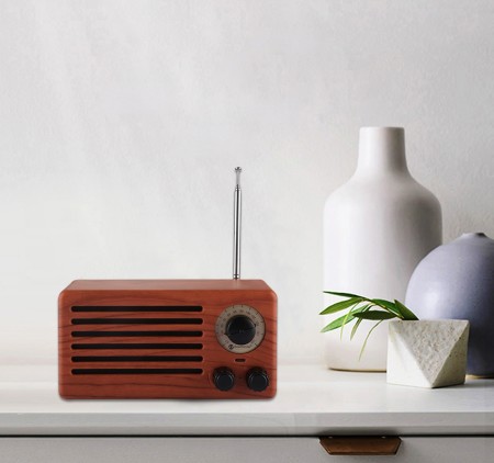 NR-3013 Portable Wireless Bluetooth Speaker Wooden Sound Box Stereo Music Player Support FM Radio TF Card U Disk Music Playback