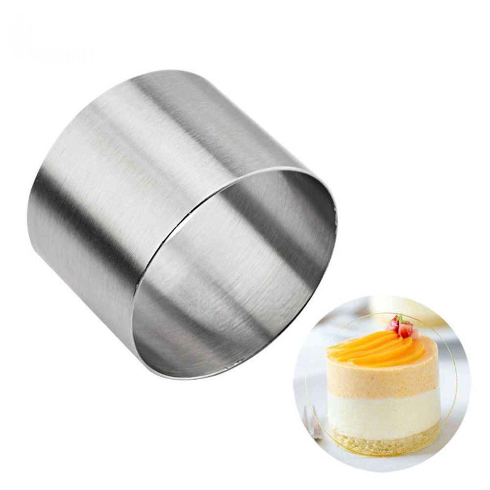 Mould Decorating Pastry Tool Mini Round Mousse Ring Stainless Steel Cake Mold
