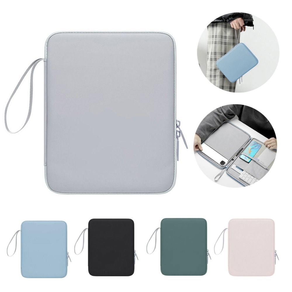 New 10.9/12.9inch Tablet Sleeve Bag Waterproof Shockproof Laptop Bag Handle Large Capacity Carrying Case
