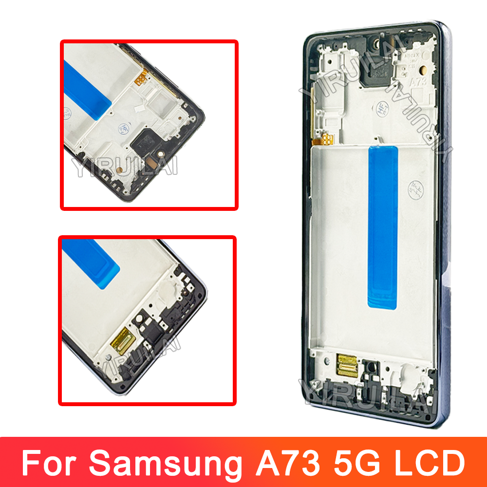 HOT 6.5| TFT For Samsung Galaxy A52 5G A526B LCD Display Digital Assmbly Touch Screen With Frame Replacement Department