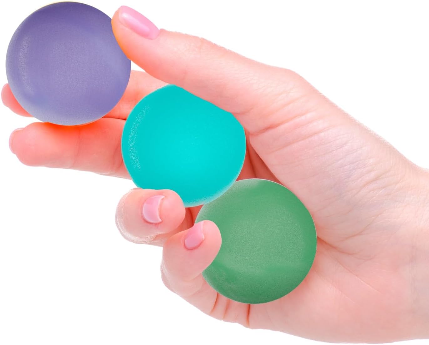 Physiotherapy Hand Exerciser Jelly Ball Set / Finger & Wrist Strengthening Grip Balls for Pain Relief 1 piece