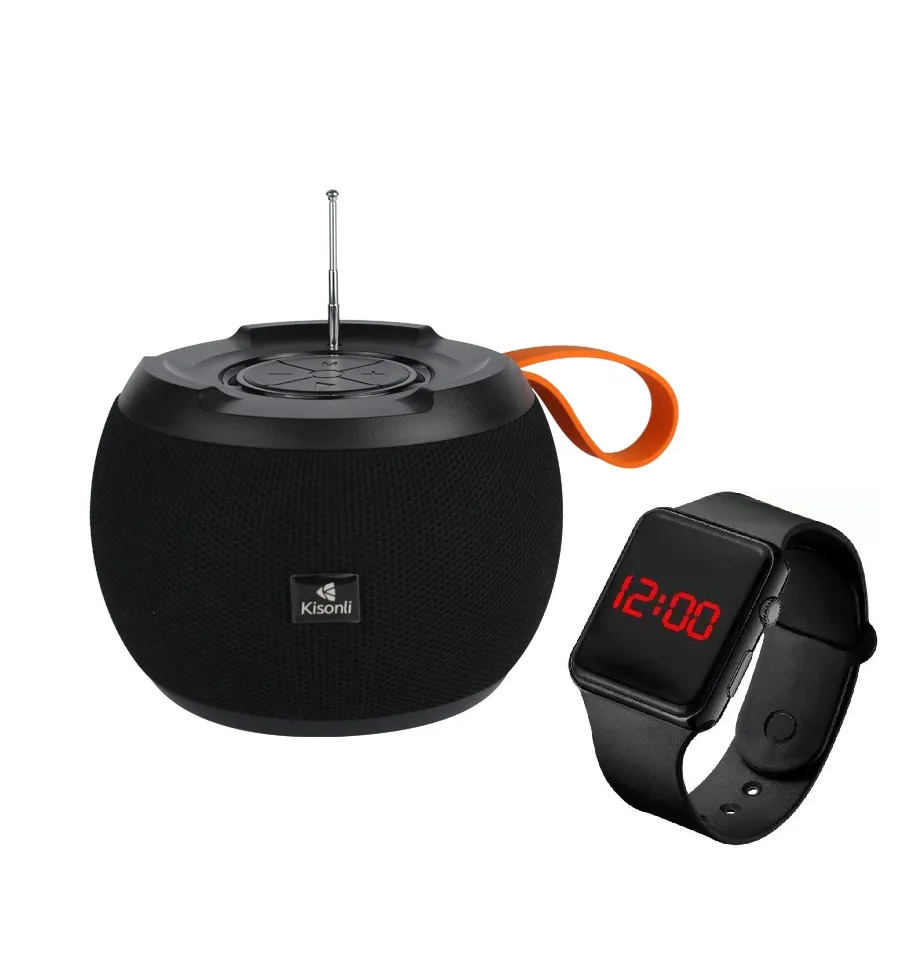 Kisonli G5 Wireless Bluetooth Speaker | Portable Mini Speaker with Clear Sound & Rechargeable Battery