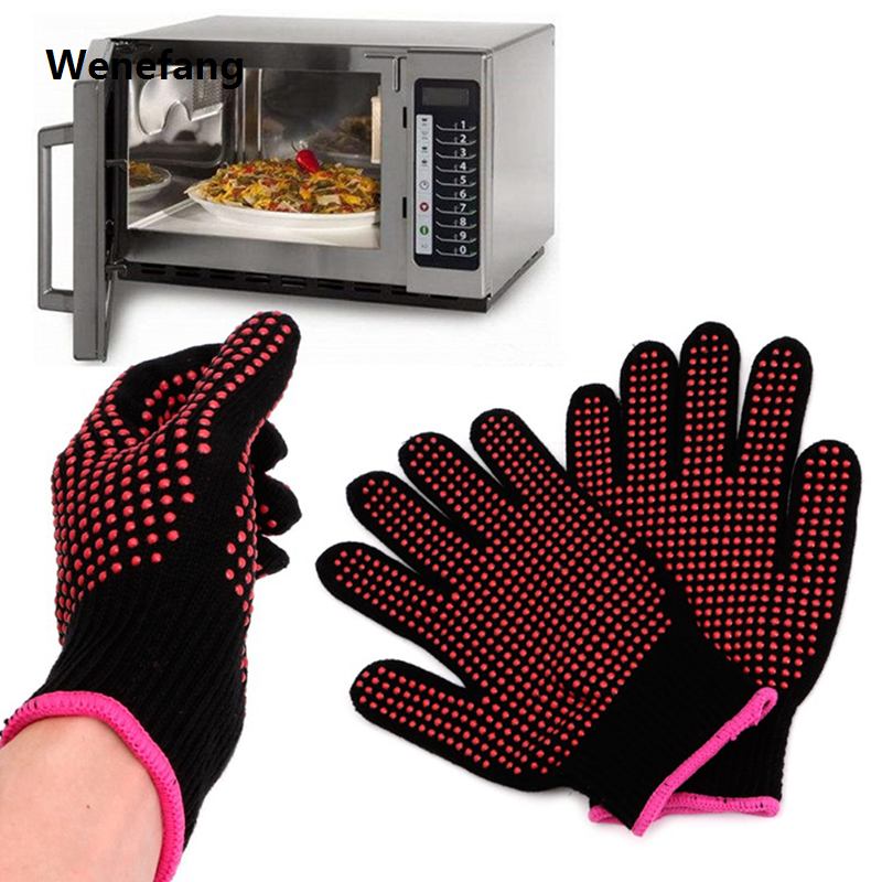 Wenefang 1PC New Double-sided Hair Straightener Perm Curling Hairdressing Heat Resistant Finger Glove Hair Salon Tools