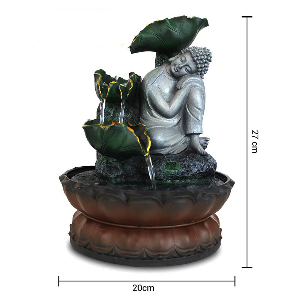 home decor water fountain cute b 9 inch