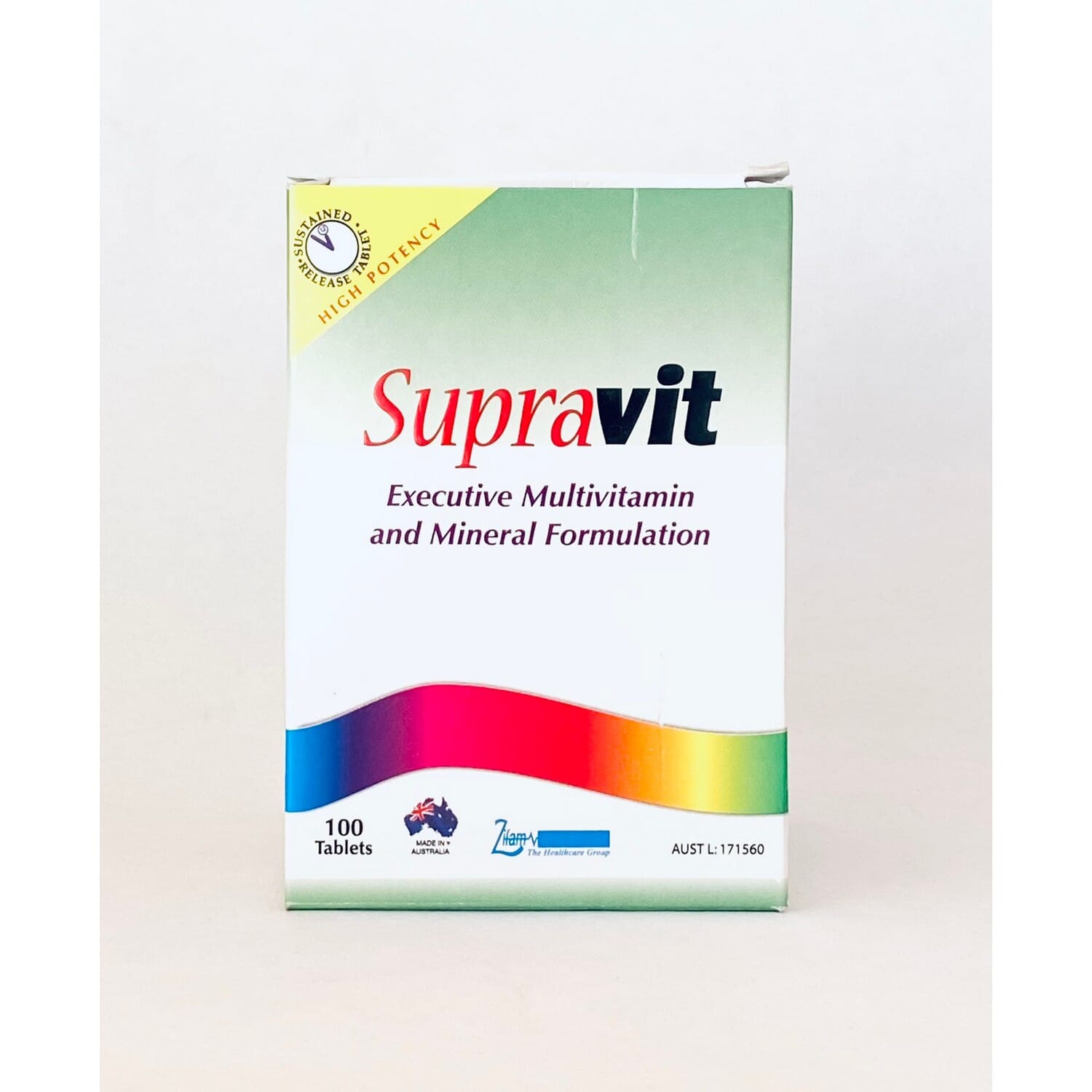 Supravit Executive Multi-Vitamin & Mineral Formulation, 10 Tablets