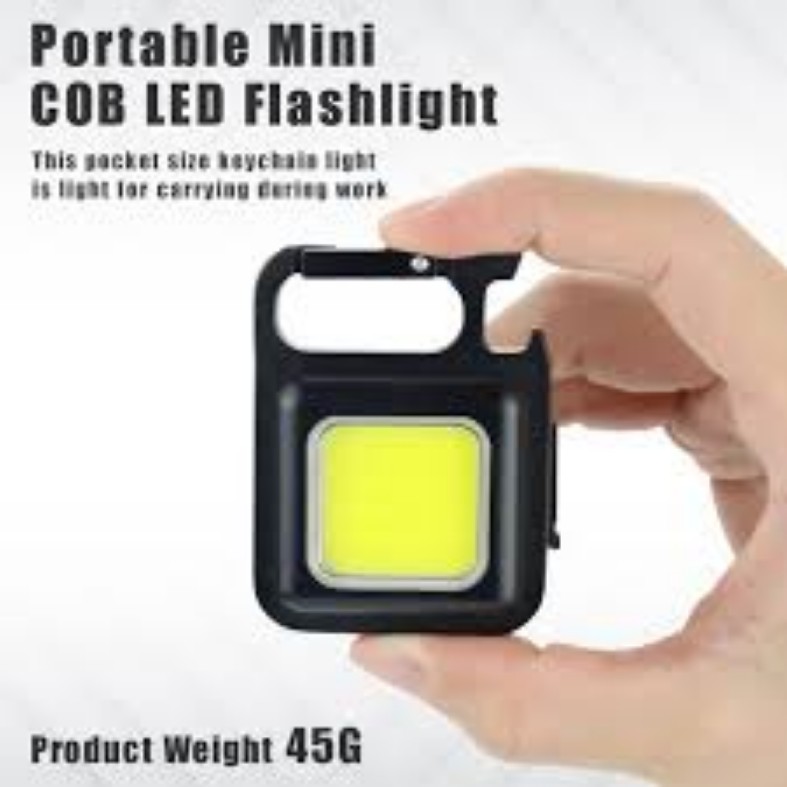Rechargeable Keychain Flashlights | High Brightness Mini Portable 500 Lumens